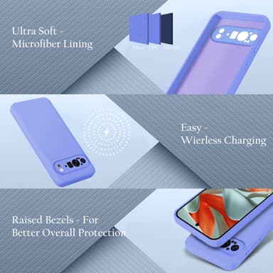 Google Pixel 9 PRO XL Skal Fodral Case Cover (lila)