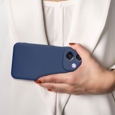 Oppo A40 Skal Fodral Case Cover (blå)