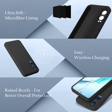 OnePlus Nord CE4 Lite Skal Fodral Case Cover (svart)