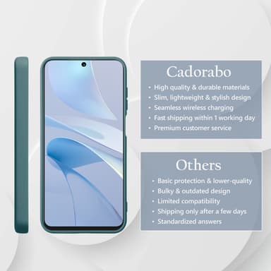 Huawei NOVA 13i Skal Fodral Case Cover (grön)