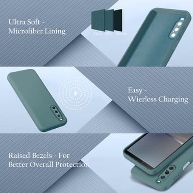 Sony Xperia 10 V Skal Fodral Case Cover (grön)