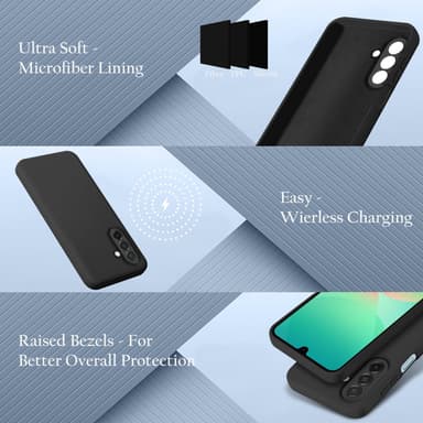 Samsung Galaxy A26 Skal Fodral Case Cover (svart)