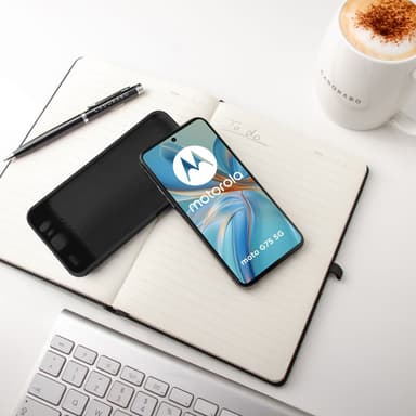 Motorola Moto G75 Skal Fodral Case Cover (svart)