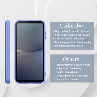 Sony Xperia 10 V Skal Fodral Case Cover (lila)