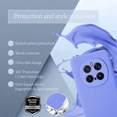 Honor Magic 7 Pro Skal Fodral Case Cover (lila)