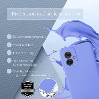 Motorola Moto G55 Skal Fodral Case Cover (lila)