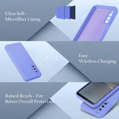 Sony Xperia 10 V Skal Fodral Case Cover (lila)