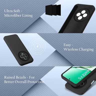 Oppo Reno 12 FS Skal Fodral Case Cover (svart)