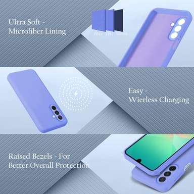 Samsung Galaxy A26 Skal Fodral Case Cover (lila)