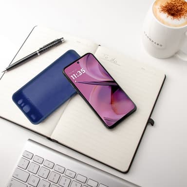 Motorola Moto G55 Skal Fodral Case Cover (blå)