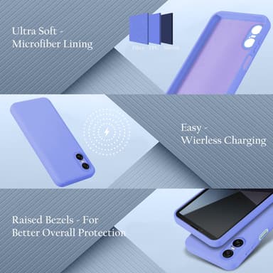 Sony Xperia 10 VI Skal Fodral Case Cover (lila)