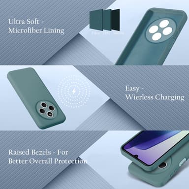 Xiaomi RedMi 14C Skal Fodral Case Cover (grön)
