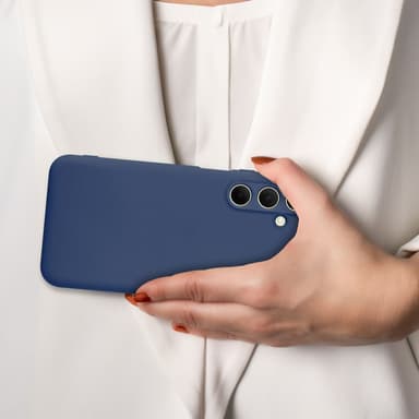 Samsung Galaxy M35 Skal Fodral Case Cover (blå)