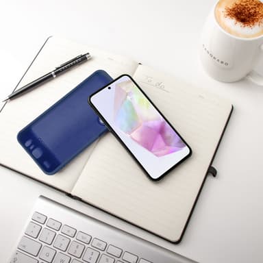 Samsung Galaxy M35 Skal Fodral Case Cover (blå)
