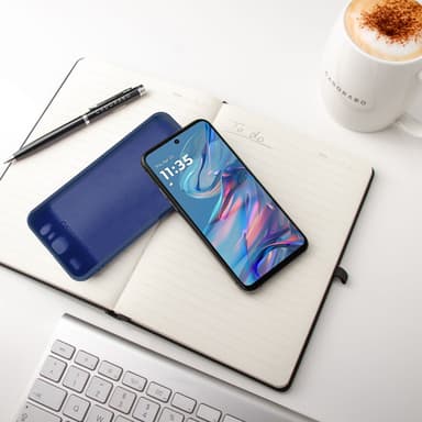Motorola Moto G45 Skal Fodral Case Cover (blå)