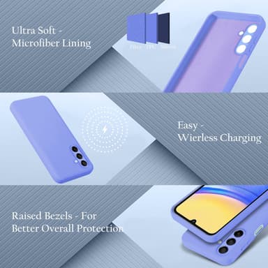 Samsung Galaxy A16 Skal Fodral Case Cover (lila)
