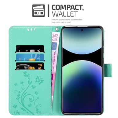 Xiaomi RedMi Note 14 Pro Plus 5G Plånboksfodral Skal