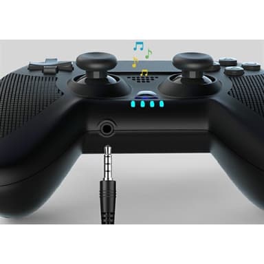 iPega trådlös handkontroll PG-P4008 med Bluetooth och touchpad - Svart