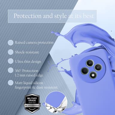 Oppo Reno 12 FS Skal Fodral Case Cover (lila)