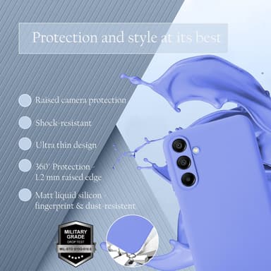 Samsung Galaxy A16 Skal Fodral Case Cover (lila)