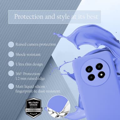Realme 13 PRO 5G Skal Fodral Case Cover (lila)
