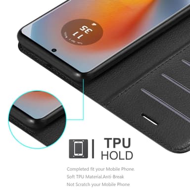 Motorola Moto Edge 50 Fusion Skal Fodral Case (Svart)