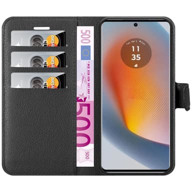 Motorola Moto Edge 50 Fusion Skal Fodral Case (Svart)