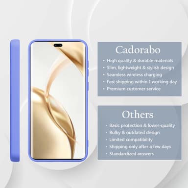 Honor 200 Pro Skal Fodral Case Cover (lila)