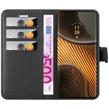 Motorola Moto Edge 50 Ultra Skal Fodral Case (Svart)