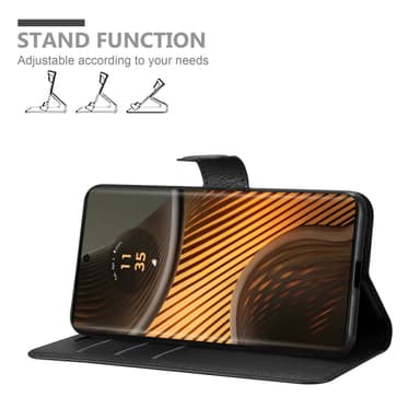 Motorola Moto Edge 50 Ultra Skal Fodral Case (Svart)
