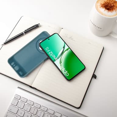 Oppo Reno 12 FS Skal Fodral Case Cover (grön)