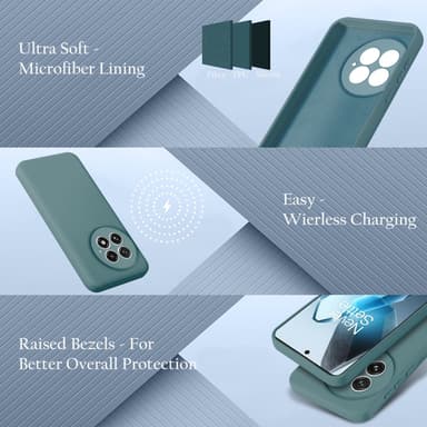 OnePlus 13 Skal Fodral Case Cover (grön)