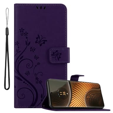 Motorola Moto Edge 50 Ultra Plånboksfodral Skal Blommor