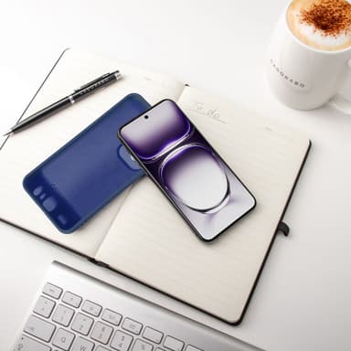 Oppo Reno 12 Skal Fodral Case Cover (blå)