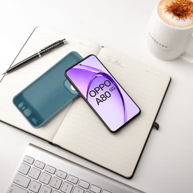 Oppo A80 Skal Fodral Case Cover (grön)