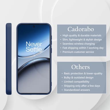 OnePlus Nord 4 Skal Fodral Case Cover (blå)