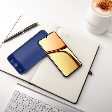 Realme C61 / C63 Skal Fodral Case Cover (blå)