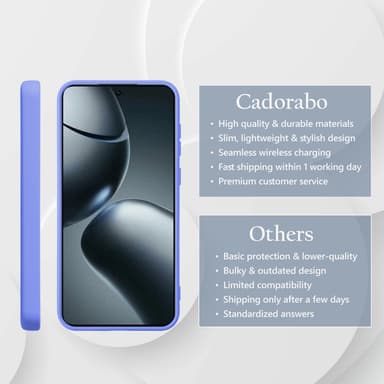 Xiaomi 14T Skal Fodral Case Cover (lila)