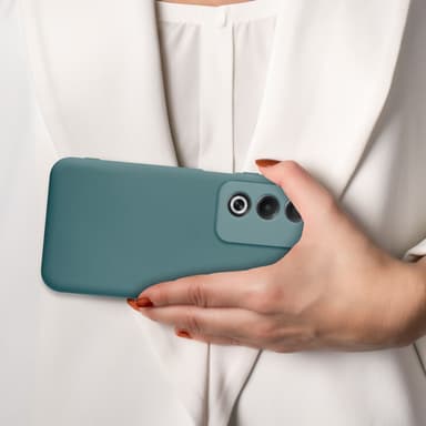 Oppo A80 Skal Fodral Case Cover (grön)