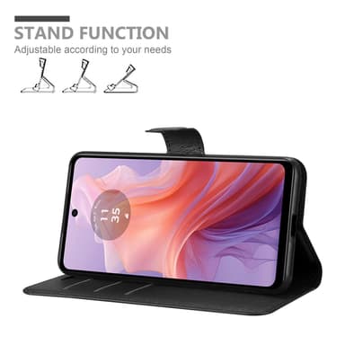 Motorola MOTO E14 Skal Fodral Case (Svart)