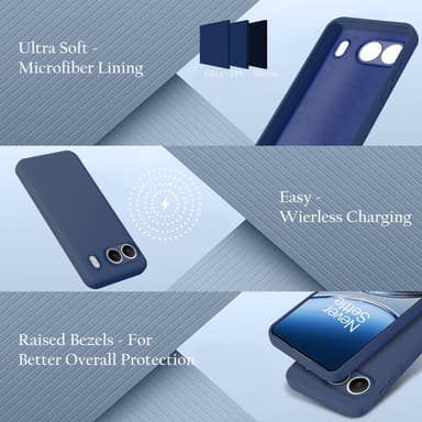 OnePlus Nord 4 Skal Fodral Case Cover (blå)