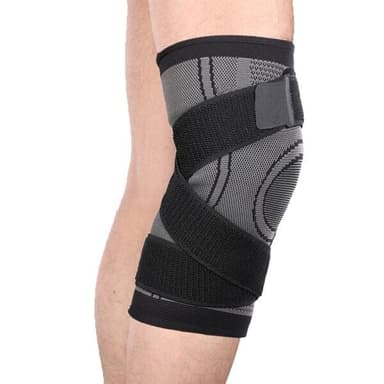 Knäskydd med X-remmar XL