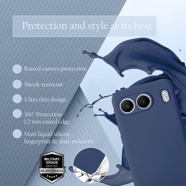 OnePlus Nord 4 Skal Fodral Case Cover (blå)