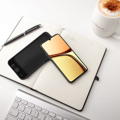 Realme C61 / C63 Skal Fodral Case Cover (svart)