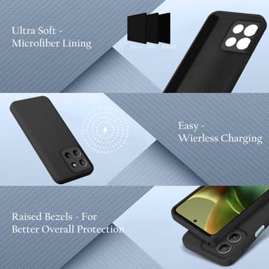 Motorola Moto G15 Skal Fodral Case Cover (svart)