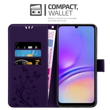 Samsung Galaxy A06 Plånboksfodral Skal Blommor