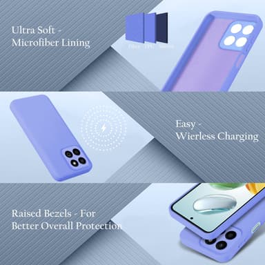 Honor 200 Smart Skal Fodral Case Cover (lila)