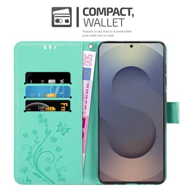 Samsung Galaxy S25 Ultra Plånboksfodral Skal Blommor
