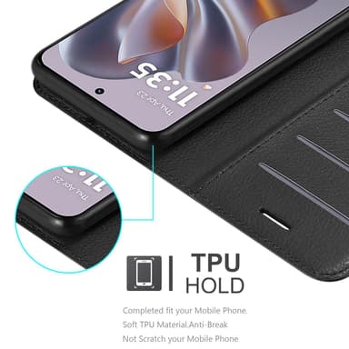 Motorola MOTO Edge 50 Neo Skal Fodral Case (Svart)