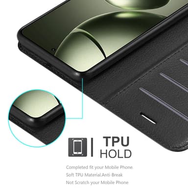 Xiaomi 14T / 14T Pro Skal Fodral Case (Svart)